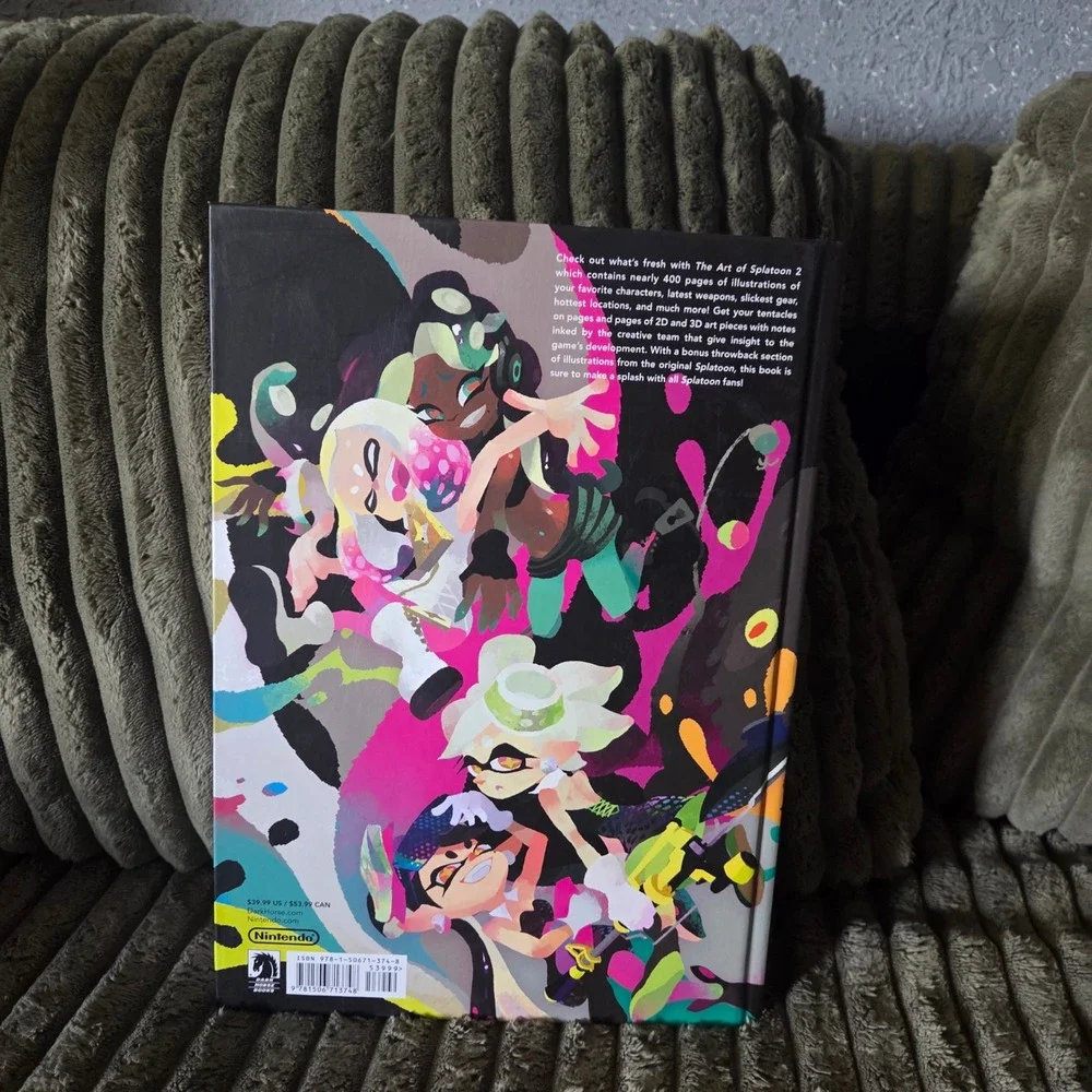 The Art of Splatoon 2 Hardcover Illustrated Art Book
